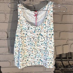 Topo Designs River Tank Natural Terrazo Medium